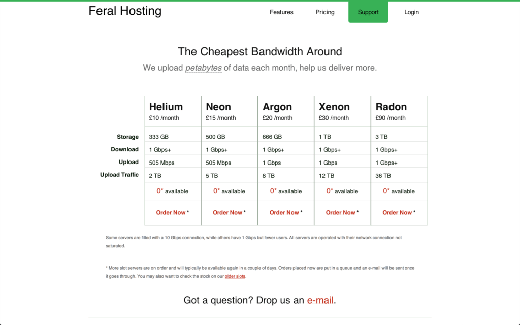 Feral Hosting
